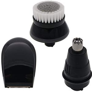 YanBan Vervangende neustrimmerkop + reinigingsborstel + trimmer voor Philips RQ1050 RQ1060 Norelco RQ585 / 52 Serie 9000 & 7000 RQ1260 RQ12