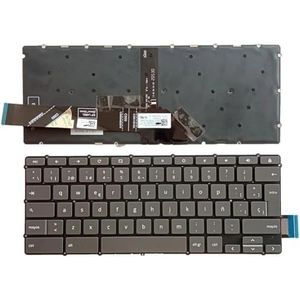 Laotop-toetsenbord voor Lenovo voor Ideapad voor Flex 5 CB-13IML05 Engels SP grijs