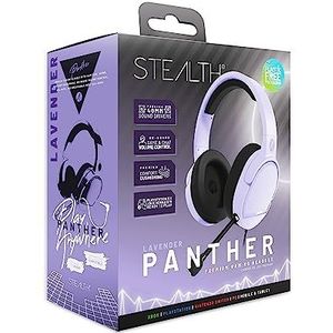 STEALTH PANTHER - Over Ear Gaming Headset - Lavender - PS4/PS5, XBOX, Switch, PC