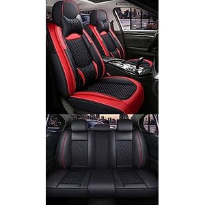 KIMPZ Auto Bekleding Volledige Set Ademend Lederen Auto Waterdichte Bekleding Beschermhoes Accessoires Voor N&issan Voor Qashqai J11 J10