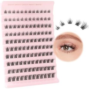 Individuele Wimpers 30D Lash Clusters Natuurlijke Look Valse Wimpers Cluster Wimpers Pluizige Wispy Individuele LasheD Krul Wimper Extension