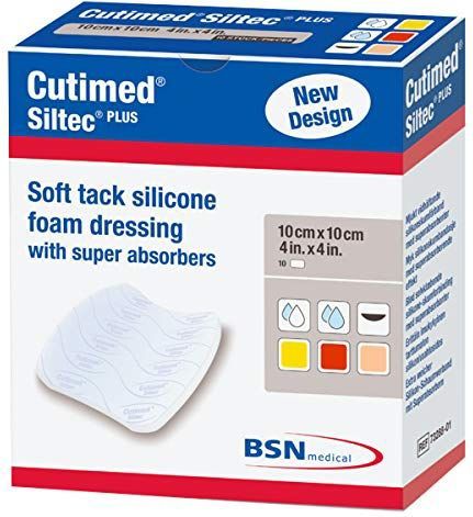 Cutimed Siltec Plus - Hechtbandage - Steriel - 10 Stuks