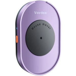 Vaydeer Niet-detecteerbare muisbeweger, M4 Mouse Jiggler apparaat met aan/uit schakelaar, stuurprogrammavrije shaker, wiggler muisbeweging, simulatie voor computerontwaken, cadeau, ideaal voor mannen
