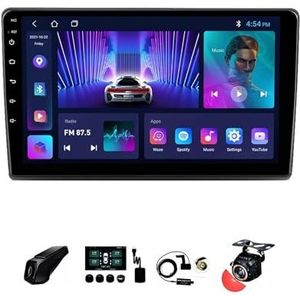 BOJONTN 22,9 cm (9 inch) Android 12 Autoradio 2 DIN voor Kia Ceed ED 2006-2012 met achteruitrijcamera, stuurwielbediening, Bluetooth, GPS, Navi CarPlay, draadloos (grootte: S400 4+64G)