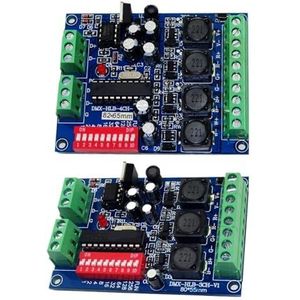 1 x 3- en 4-kanaals decoder DMX512, constante stroom-controller voor ledstrips, RGBW-lichtmodule DMX-HLB-3CH, 350 mA 700 (WS-DMX-HLB-4CH-700MA)
