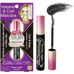 Heroine Make - Volume & Curl Mascara - Zwart - Waterbestendig