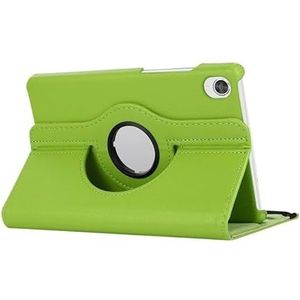360 Roterende Tablet Cover Geschikt for Lenovo Tab M8 4e Gen 2023 8 inch TB-300FU TB-300XU Stand Tablet Gevallen(Green)