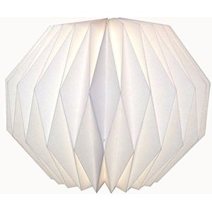 Guru-Shop Origami Design Papieren Lampenkap - Model Portofino, 40x30x30 cm, Aziatische Plafondlampen Papieren Lampen Stof