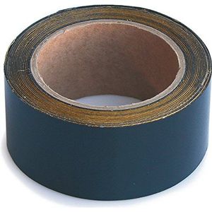 WUPSI PVC reparatietape voor alle dekzeilen en folies. Zwart, 5 Cm X 5 M