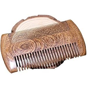 DieffematicSZ kam Green Sandalwood Comb Hair Comb Portable