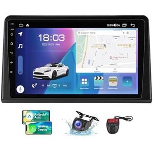 Android 13 QLED Autoradio voor Hyundai Sonata 7 LF 2017-2019 - Ingebouwde DSP/Carplay/Android Auto - Camera + DVR - 9 inch 2 Din - Stuurbediening - FM AM RDS DAB Radio - BT 5.0(NF-7)