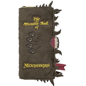 Loungefly Harry Potter Monster Book of Monsters Portemonnee, Bruin, Portemonnee met ritssluiting