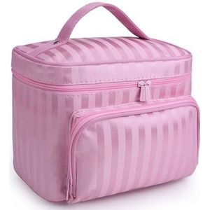 MQPALZKD Oxford stoffen make-uptas Waterdichte draagbare waszak met capaciteit Reiscosmetica opbergtas Draagbare make-uptas(D)