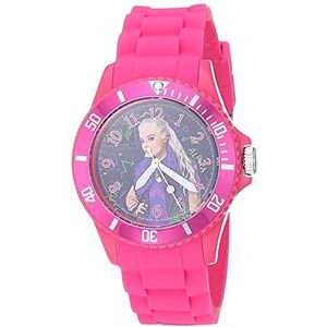 Disney Unisex-Volwassenen analoog Japans quartz horloge met plastic band WDS000966, roze, Quartz Horloge