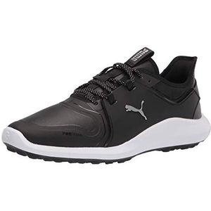 PUMA Ignite Fasten8 Pro golfschoen voor heren, Puma Zwart PUMA Zilver PUMA Zwart, 40.5 EU