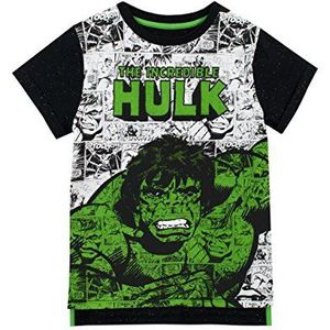 Marvel Jongens De Ongelooflijke Hulk T-Shirt Veelkleurig 104