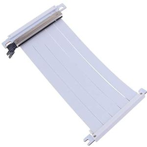 Dubbele Omgekeerde Videokaart Zwart Wit Uitbreidingskabel PCIe 4.0 x16 GPU Riser