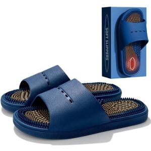 MOTTLED SKY - Acupressuur Massage Slippers - Blauw - Reflexologie Sandalen