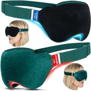 Medi Grade-verwarmd Oogmasker Voor Droge Ogen, Koude Geltherapie -2-in-1 Warm Kompres En Verkoelend Masker Voor Migraineverlichting, Blefaritis En Gezwollen Ogen