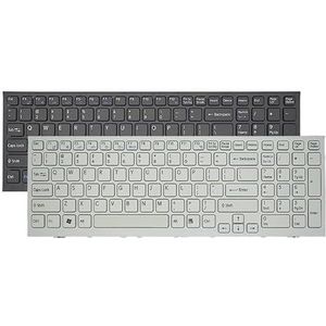 US Laptoptoetsenbord voor Sony voor VPC-EH voor VPCEH-serie voor VPCEH35YC EH38EC/W EH35YC EH38EC H3S3C CN1 PCG-71811L PCG-71811M zwart wit(RU White 1 Screw)