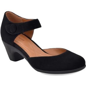 Easy Spirit Clarice Pump, zwart suède, 8.5 UK