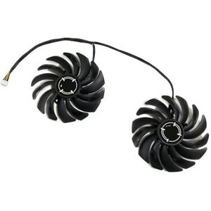 2 stuks VGA GPU-videokaartkoelventilator, PLD10010S12HH voor MSI voor GTX 1080 1070 1060 voor ARMOR R9 380 390 390X voor GAMING