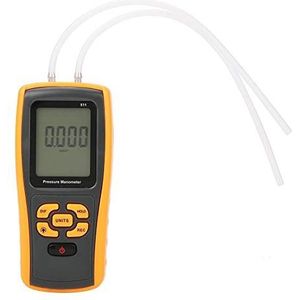 GM511 50 kPa Digital LCD Display Drukmanometer Geel hulpmanometer manometer,Nauwkeurig Meten