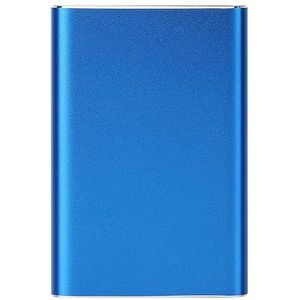 AMIUHOUN Draagbare harde schijf High Speed USB 3.0 1 TB Geheugen Draagbare Harde Schijf voor Laptop Desktop-PC Blauw