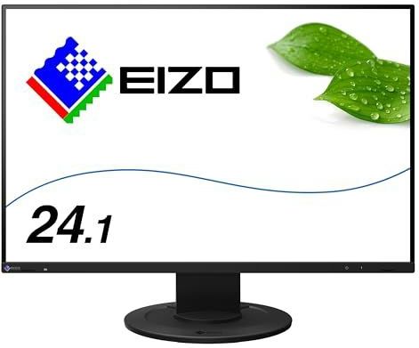 EIZO - FlexScan EV2410R - Computer Monitor - Zwart - 61,2 cm (24,1 inch) - 1920 x 1200 Pixels