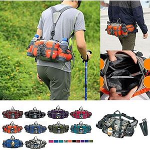 Ultra Lichte Multi Functionele Outdoor Heuptas Heuptas voor Volwassenen Wandelen Tas, D