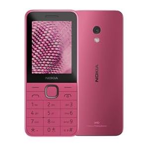 Nokia 225 [2024] 6,1 cm [2.4] 91 g Pink Basic mobiele telefoon (NOKIA 225 4G TA-1610 DS GBIE PINK)