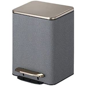 Prullenbak Vuilnisemmer Lichte Luxe Prullenbak Roestvrij Staal Met Deksel Nordic Moderne Badkamer Toilet Kantoor Afvalemmer Vuilnisbak (Color : 30l/7.9 Gallon)