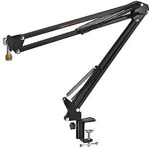 Geluidskaartset, CVM-MS02 Microfoonstandaard Verstelbare microfoonstandaard Desk Boom Arm Flexibele Suspension Boom Ondersteuning for Handheld Mic Studio Mic