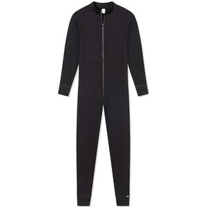 Pleas Thermo-overall voor heren, eendelig full-body pak voor heren, in zwart, zwart, XL