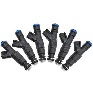 Brandstofinjector Benzine-injectiesproeiers Voor Grand Voor Cherokee Voor Wrangler 4.0L 1999 2000 2001 2002 2003 2004 04854181 0280155784 6 Stuks Brandstofinjectoren