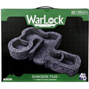 Warlock Tegels: Uitbreidingspakket - 2,5 cm. Dungeon Hoeken & Curves