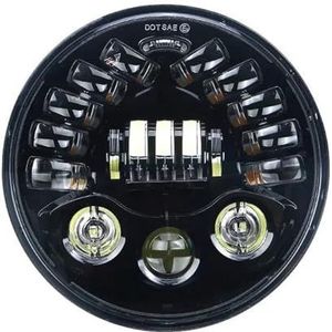 Led-koplamp voor motorfiets Voor BMW Voor R9T Voor R NINE T Voor Adaptief Voor R 9T 2014-2022 LED-koplamp Dimlicht 7 Inch Projectorlamp Motorfiets koplamp(Turn Signal Black)