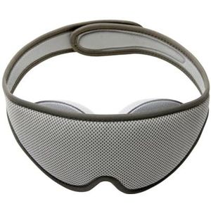 3D slaapmasker blinddoek slaaphulpmiddel oogmasker traagschuim gezichtsmasker oogschaduw ooglap blokkering licht slaapmasker oogbedekking patch (lichtgrijs)