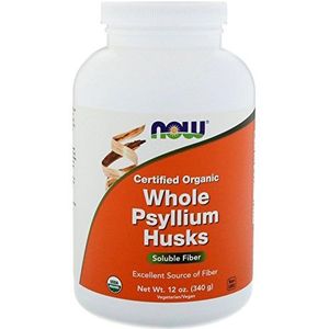 Whole Psyllium Husks - Certified Organic 12 oz