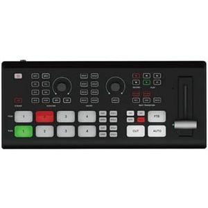 Video Mixer Switcher 4 Kanaals Ontvangst NDI Updatebare Video Switcher Mixer,Schakelde soepel