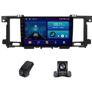 Android 14 2Din Autoradio geldt voor Nissan Patrol 6 VI Y62 2010-2020 Ingebouwd CarPlay/Android auto/DSP-processor/GPS-navigatie/FM RDS-Bluetooth 9 Duim Touch screen/Stuurbediening(C10)
