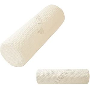 BlinBlin Kussen van traagschuim, voor de hals, rond nekkussen en afneembare overtrek ter verlichting van nekpijn (17,7 x 5,9 inch)