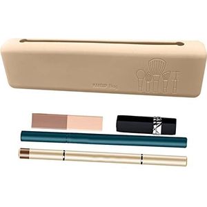 Siliconen Cosmetische Borstels Organizer,Houder voor make-upborstels | Draagbare make-upborstelhouder voor op reis, make-uptools-organizer voor vrouwen, meisjes, kerstvakantiecadeau