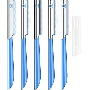 Vrouwen Facial Razor voor Ontharing - Dermaplaning Tool Peach Fuzz Trimmer Womens Fine Hair Remover Wenkbrauw Scheermessen en Dermaplane Gezichtsscheerapparaten Vrouwen Exfoliëren voor Gevoelige Huid