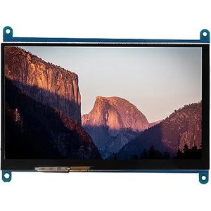 Touchscreen voor , 7 ""LCD-HDMI 1024 * 600 Ultra HD Display Capacitief touchscreen voor , Gaming Monitor voor Pi 3/2/1 voor Win7 / Win8 / Win10