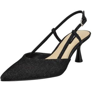 Nine West Dames Rhonda Pumps, Black Denim 004, 36 EU, Black Denim 004, 36 EU