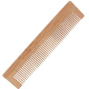 DieffematicSZ kam Portable Health Care Peach Wood Comb Closed Tooth Massage Head
