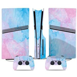 Voor PS5 PRO Skin Digital Edition Console En Controller Vinyl Cover Skins Wraps Krasbestendig, Compatibel Met Voor PS5 Digital Edition Pro 43027 Geen Schuimvorming Bubbelvrij