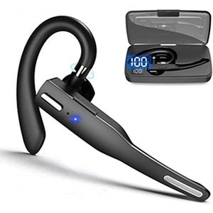 Bluetooth - Mono-headset - Ruisonderdrukkend - 400 uur standby-tijd - 360 graden draaibare oorhaak