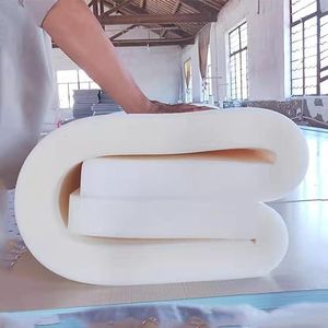 LXJDDLD 3/4,5/5/6,5cm massagetafelmatras,spa-bedvulling met gezichtsademhalingsgat,traagschuimmatras voor schoonheidssalonbed,vierkante kop Massageaccessoires Beschermkussen,White 6.5cm,80x185cm